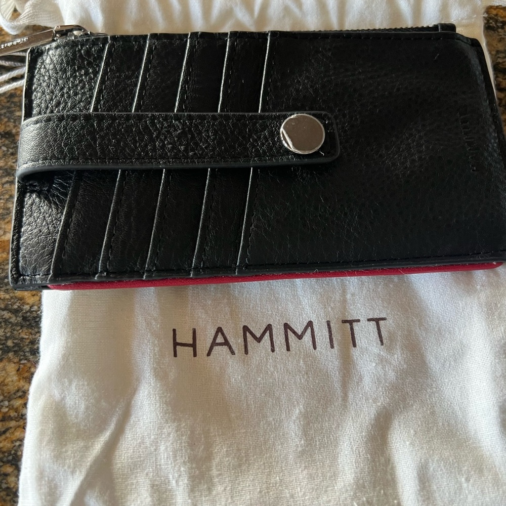 Hammitt Black Textured Wallet - Picture 2 of 5